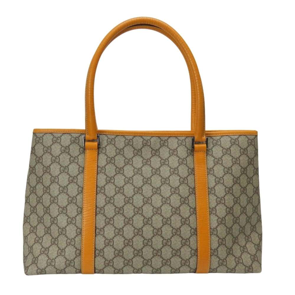 GUCCI Cream Leather Tote Bag - Picture 4 of 16